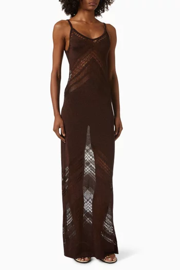 Beaulieu Maxi Dress in Knit