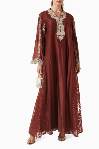 فستان فيرين طويل