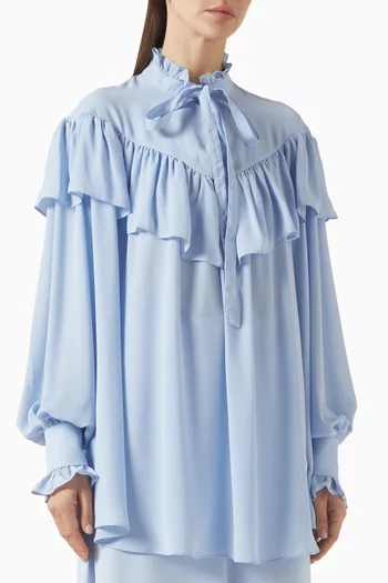 بلوزة زين بكشكش