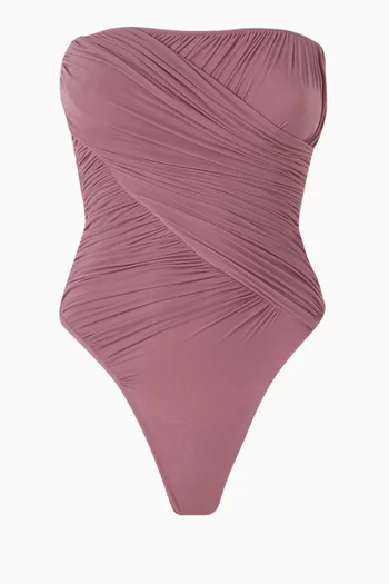 Alondra Ruched One-piece Swimsuit