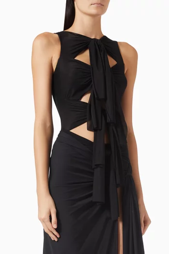 Nebbia Cut-out One-piece Swimsuit