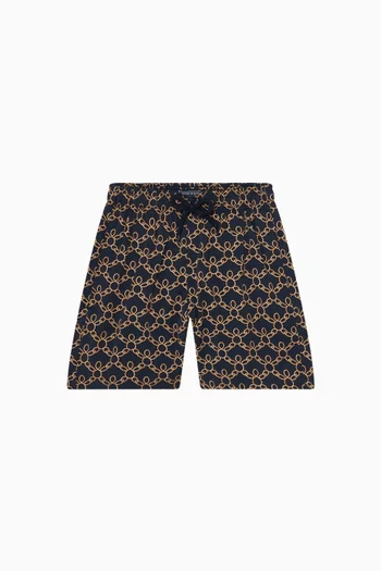 Turtle Chain Swim Shorts