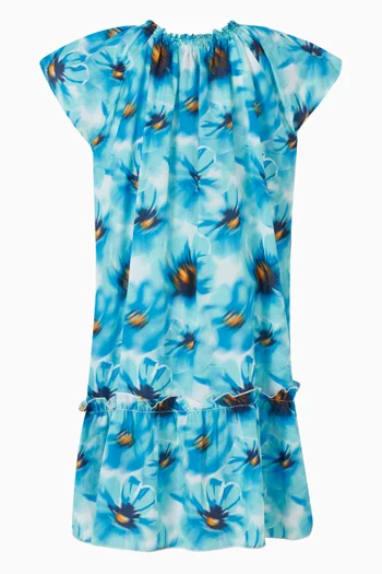 Poppy Dress in Cotton-silk