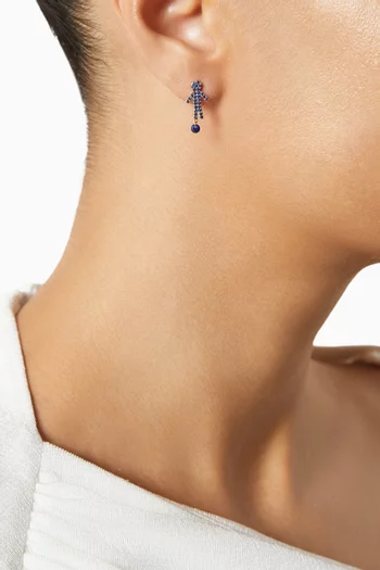 Séléné Boy Single Stud Earring in 18kt Gold