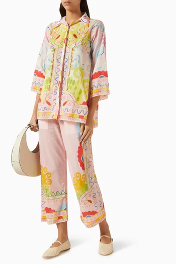 طقم ليلي متناسق