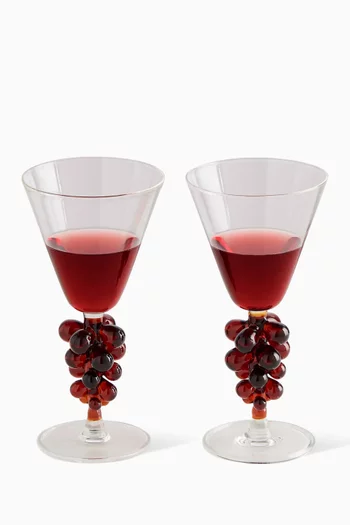 Bordeaux Wine Glasses, Set of 2