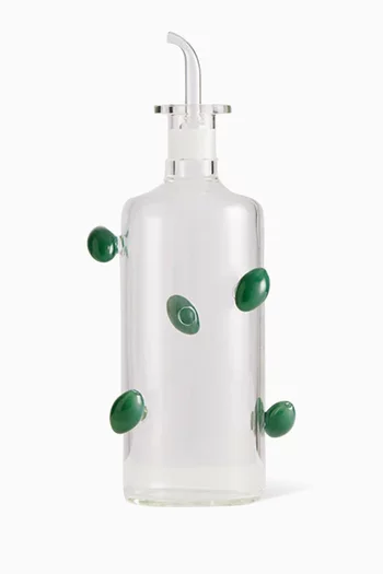 The Olive Bottle in Glass