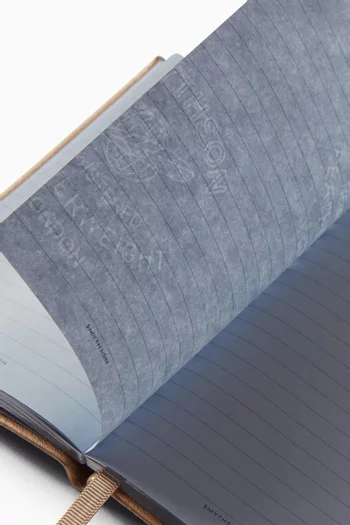 دفتر ملاحظات سوهو بنقشة بنجوم جلد باناما