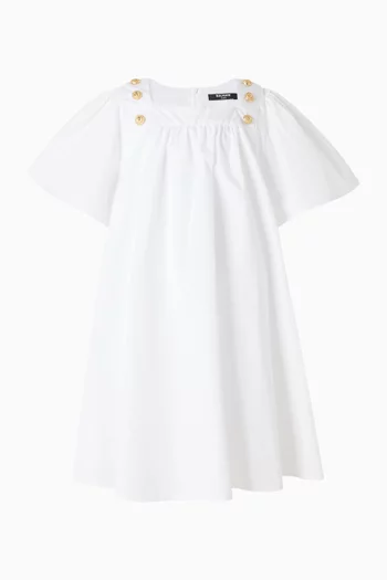 Button Detailed Dress