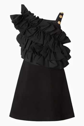 Sleeveless Ruffle Dress