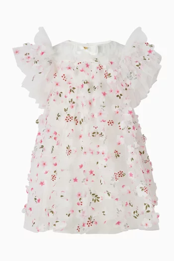 Marlowe Petal Dress in Tulle
