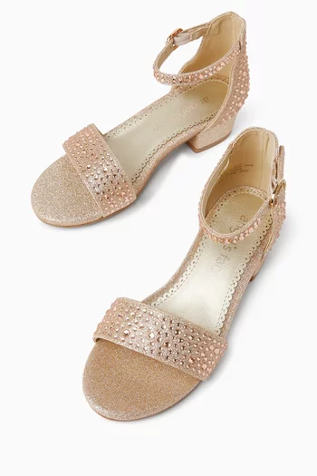 Athena Crystal Sandals