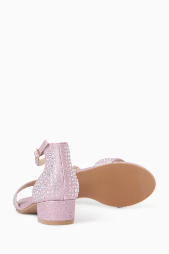 صندل أثينا مرصع بالكريستال