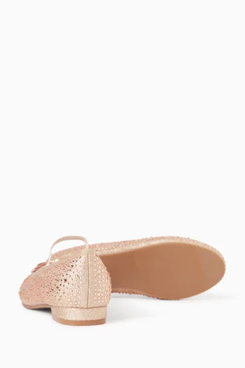 حذاء كلاسيك داليا مرصع بالكريستال