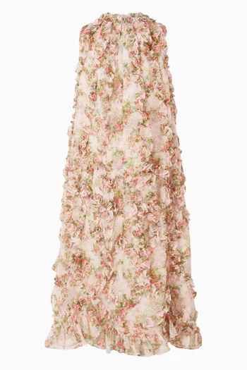 Floral Ruffle Dress