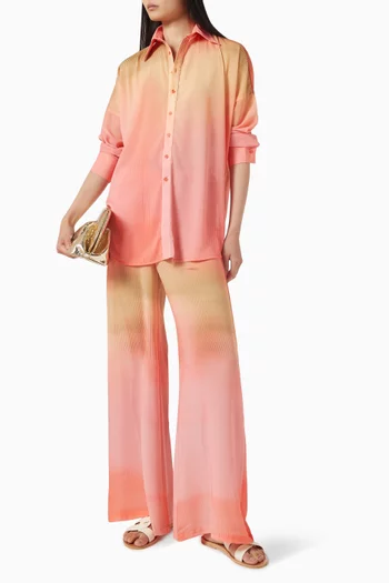 Lulu Long-sleeved Shirt in Chiffon