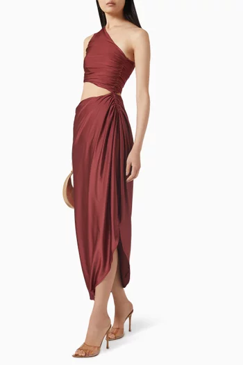 Aurora Maxi Dress in Lycra