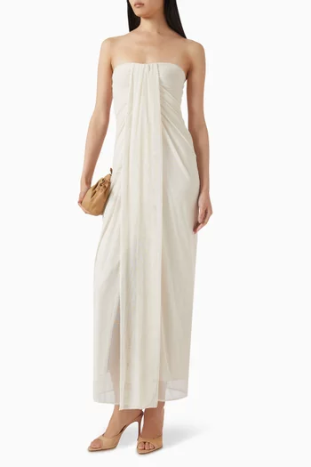 Lena Maxi Dress in Mesh
