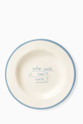 Can't Cook Dessert Plate