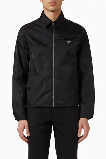 Blouson Jacket in Re-Nylon