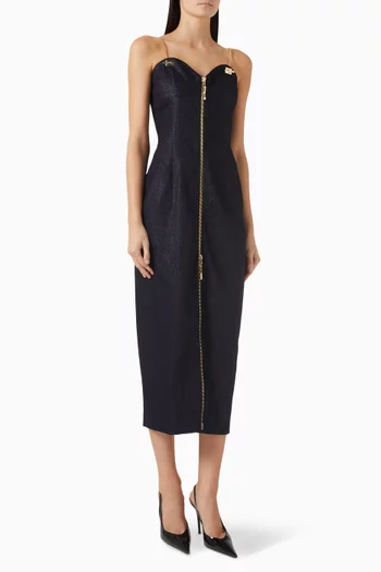 فستان فلافيا بسحّاب دينم