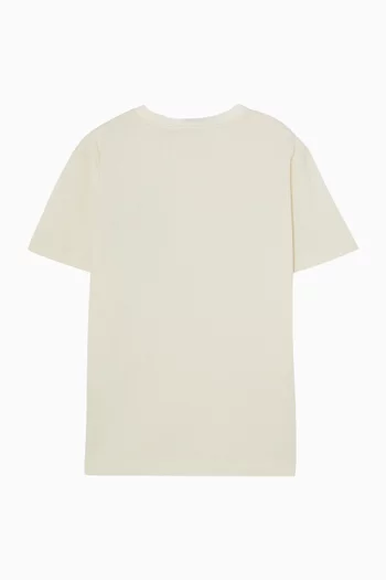 Logo-print T-shirt in Cotton-jersey