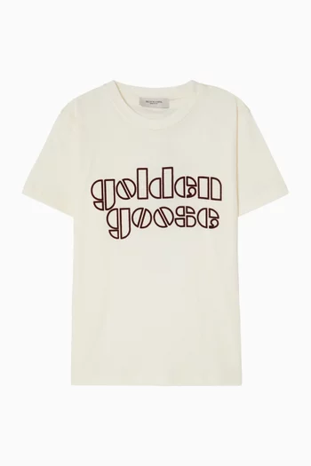 Logo-print T-shirt in Cotton-jersey