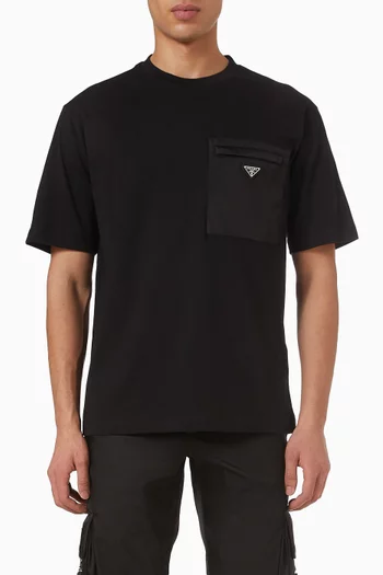 تي شيرت نايلون معاد تدويره وجيرسيه