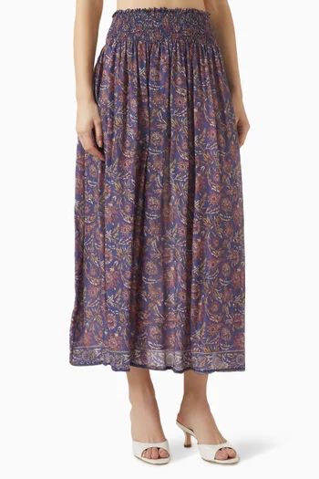 Bella Maxi Skirt in Rayon