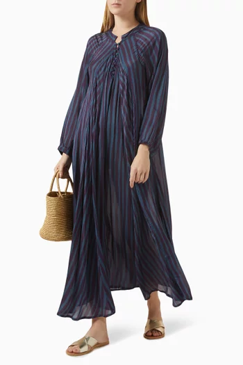 Fiore Printed Maxi Dress