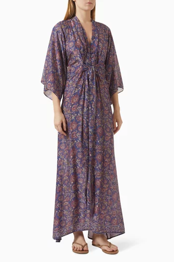 Sarah Printed Maxi Dress