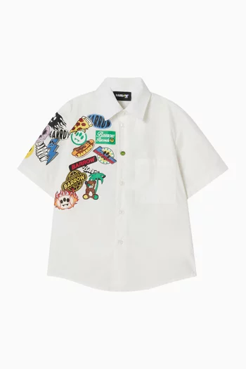 قميص بطبعات