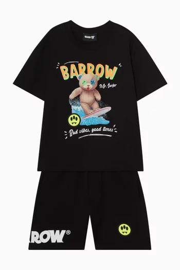 Logo-print Sweatshorts in Cotton