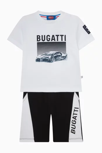 Car Graphic-print T-shirt in Cotton