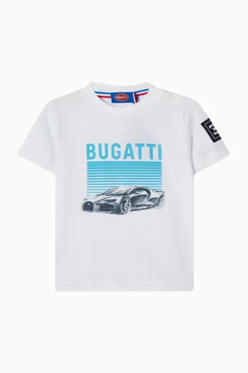 Car Graphic-print T-shirt in Cotton