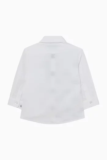 Half Logo-print Shirt