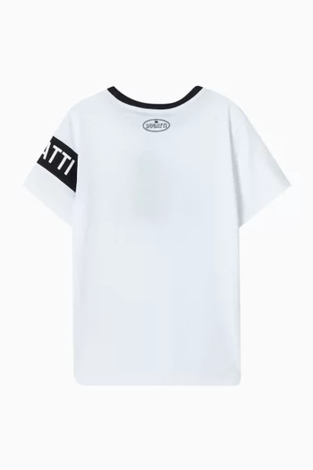 Graphic-print T-shirt in Cotton