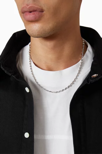 Sven Chain Necklace in Sterling Silver