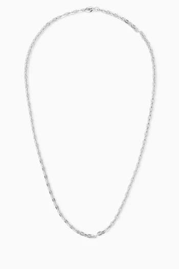 Sven Chain Necklace in Sterling Silver