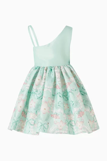 Rose One-shoulder Dress