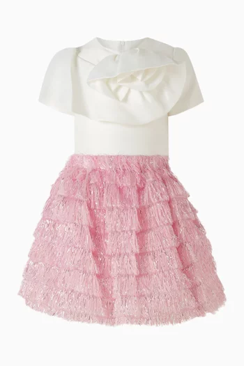 Ruffled Feather Dress