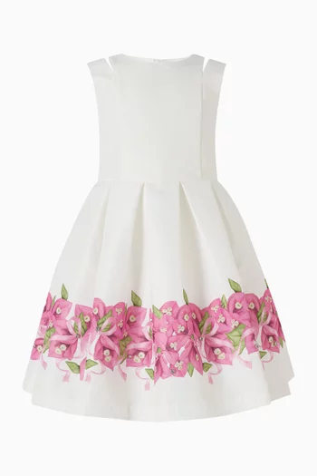 Sleeveless Floral Dress