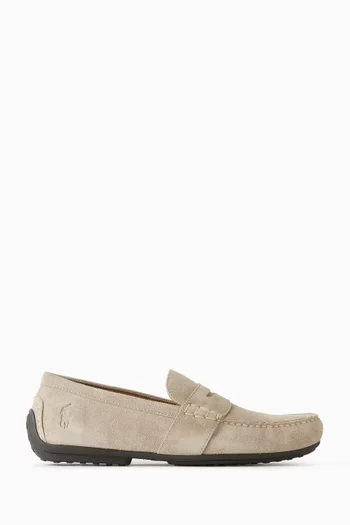 Reynold Driver Loafers in Suede