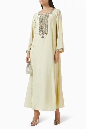 Bead-embellished Kaftan