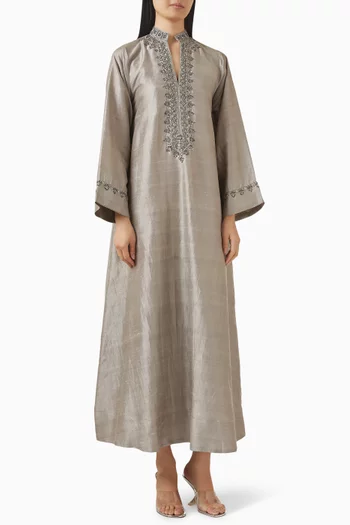 Bead-embellished Kaftan