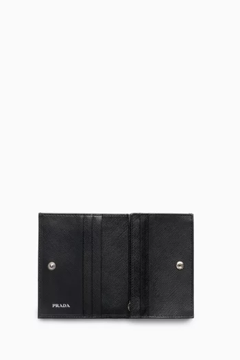Small Wallet in Saffiano Leather