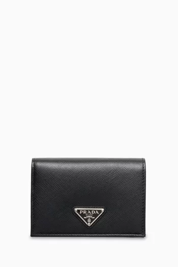 Small Wallet in Saffiano Leather