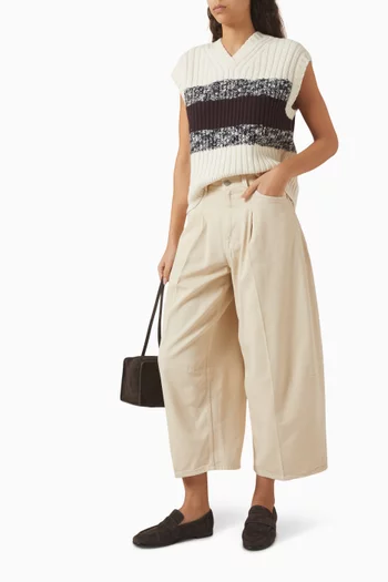 بنطال جينز تواين دينم بقصة ساق أسطوانية