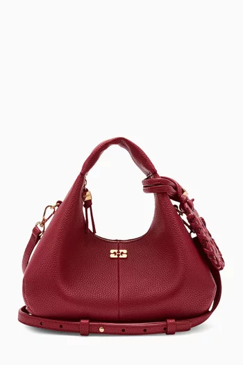 حقيبة هوبو ميني جلد حبيبي