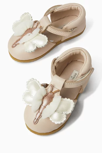 Libelle Butterfly Sandals in Leather